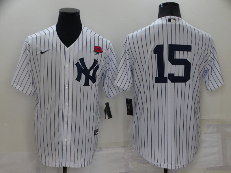 Men's New York Yankees #15 Thurman Munson White Cool Base Stitched Baseball Jersey Men's New York Yankees #15 Thurman Munson White Cool Base Stitched Baseball Jersey